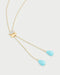COLLANA STATEMENT SALISCENDI TURCHESE GRZ029M3TAU